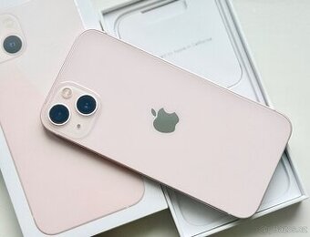 iPhone 13 Mini Pink BATERIE 100% TOP