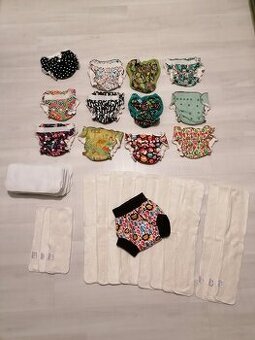 Sada nových látkových plen