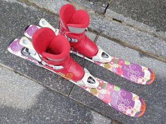 Dětské lyže 70 cm komplet set
