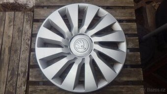 1ks originál poklice Škoda 16" - 1