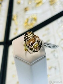 Zlatý prsten 5,36g - 1