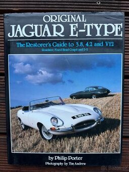JAGUAR E-TYPE ETYPE originální manuál renovátora / sběratele