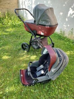 Hluboký kočárek Adamex 2v1