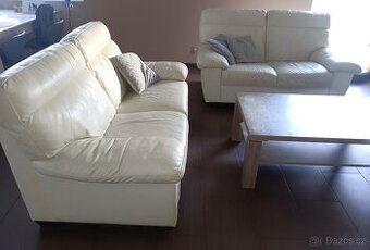 Kožená sedací souprava