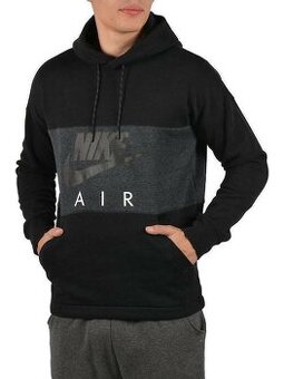 NIKE BAVLNĚNÁ PROFI PÁNSKÁ KRÁSNÁ MIKINA L(L-XL)