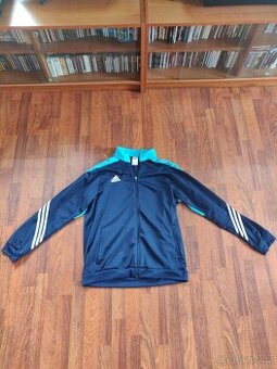 Adidas tréninková mikina / bunda na zip (vel. XL) – výborný