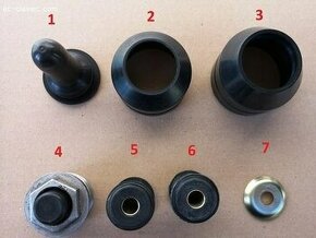 MARZOCCHI gumové díly  + JAWA Enduro