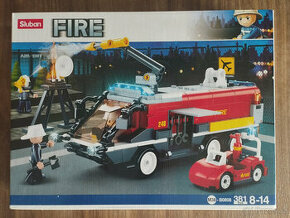 Stavebnice (lego) Sluban Letištní hasičský vůz  M38-B0808