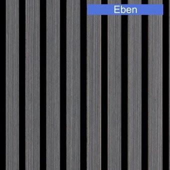 Odhlučňovací akustický protihlukový panel - eben