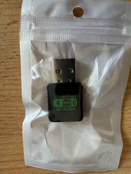 USB WiFi 6 + Bluetooth adaptér (AX900)