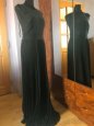 Dlouhé černé šaty 36/S
