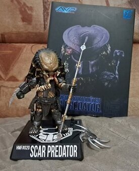 Alien vs Predator - akční figurka Hybrid Metal Scar Predator