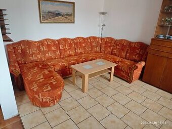 Sedací souprava do tvaru ,,U,, s úložným prostorem