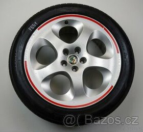 Alfa Romeo 147 - Originání 17" alu kola - Letní pneu - 1