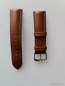 Kaučukovo kožený řemínek na hodinky HIRSCH James L 22 mm