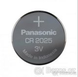 Baterie Lithiová PANASONIC CR2025, 3V. nová