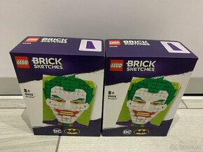 2x LEGO Brick Sketches 40428 Joker