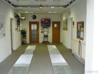 Zkušebna brzd a geometrie Beissbarth microbrake 1000