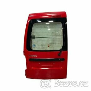 Páté dveře levá strana červená barva LY3D VW Caddy 2K 2006