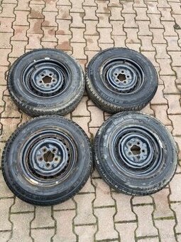Zimní sada kol, plecháče, VW T3,185 R14C 102/100 Q