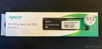 M2 SSD disk Apacer AS2280P4 512GB