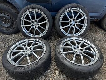 Alu kola AEZ 5x112 r18 et40 J8 +podložky 1500Kč