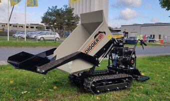 Samonakládací dumper,dumper, stavební kolečko