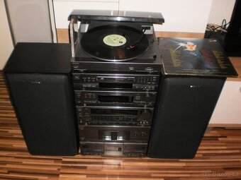 Vintage  Hifi věž Sony LBT-D709 + gramo