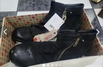 A.S.98 pánské kožené KOZAČKY