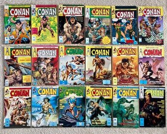 Barbar Conan (1992-1994) - Semic Slovart KOMPLET