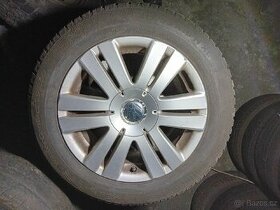 Sada Original Alu kol VW 5x112 R 16 zimní pneu 215/55 R16