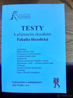 Testy na přijímací zkoušky na Fakultu filozofickou