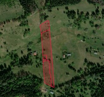 Stavebný pozemok 1,2 ha v TOP prostredí Lom Nad Rimavicou