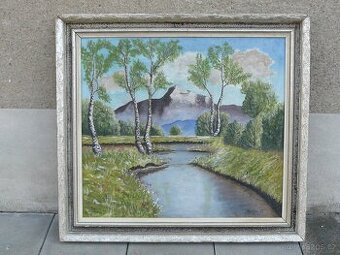 obraz olej na plátně - 1