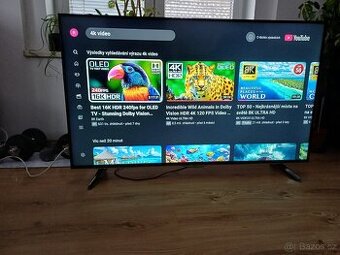 4K Smart TV JVC LT-55VU72J-úhlopříčka 140cm, WiFi,