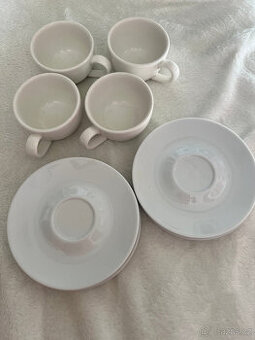 4ks hrníčky a podšálky zn. RAK