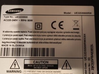 2xTV Samsung UE40D5520, UE32D5500