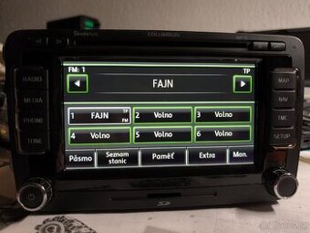 Columbus RNS510 3T0035680C LED aktualizované