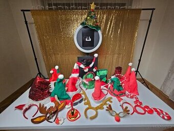 Profesionální fotokoutek s promo displejem – kompletní set