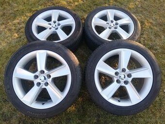alu Škoda Rapid,Fabia III,letní 215/45/16,Seat Ibiza,VW Polo
