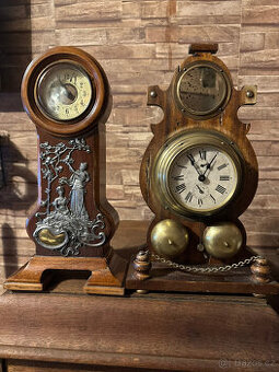 Dva unikátní starožitné budíky . kus 3000.-kč