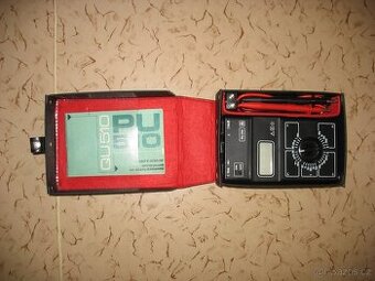 Multimetr Metra Blansko PU 510 + krabička + kablíky