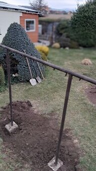 Konstrukce venkovní sušák na prádlo