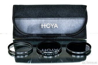 Sada filtrů Hoya 58mm UV, CPL, ND8 NEPOUŽITÉ