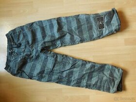pánské Fire Fly šedé kalhoty oteplovačky rovné 34/L p.90cm
