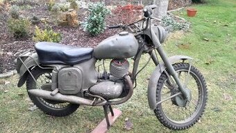 JAWA 250/553-03 Libeňák, Švéd. r.v.1960. originální barva.