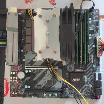 MSI Z270M MORTAR + i7-7700K + Alpenfohn Ben Nevis TDP 140W - 1