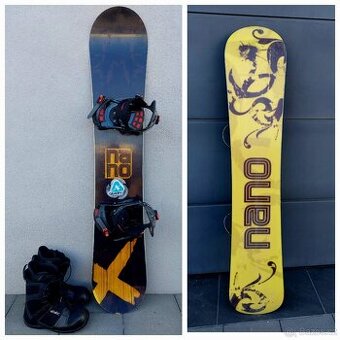 Snowboard GRAVITY NANO, 150 cm + boty - 1