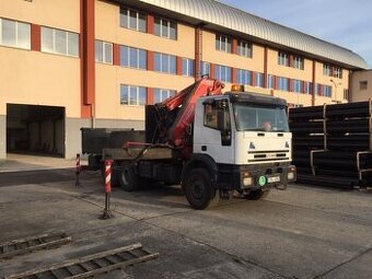 IVECO CURSOR 350 - valník s hydraulickou rukou
