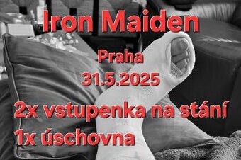 IRON MAIDEN - Praha 31.5.2025 - 2x stání